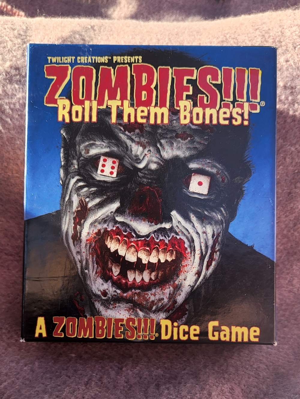 Zombies Roll Them Bones dice game Twilight Creation
